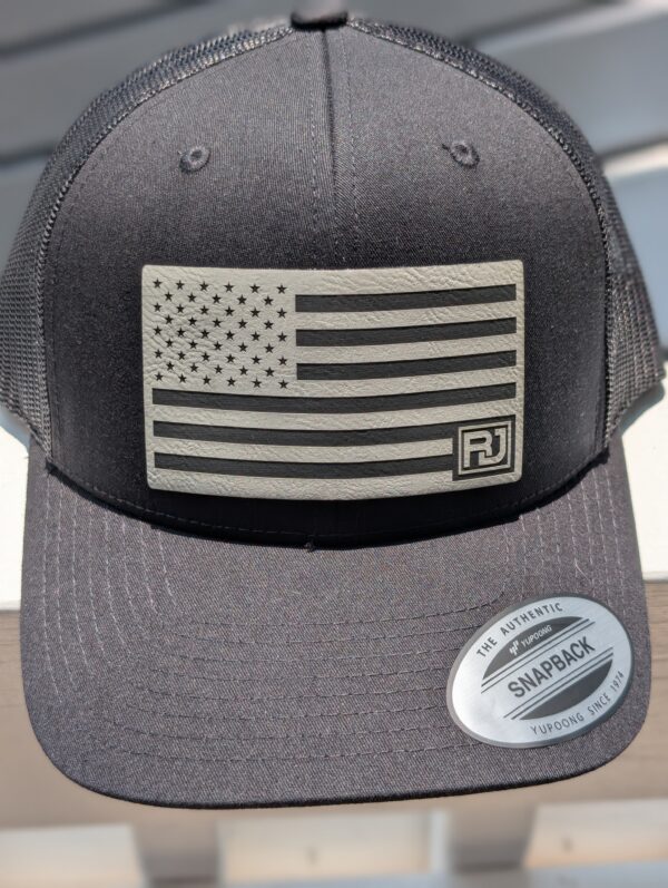 RMF Custom US Flag Trucker Hat - Image 4